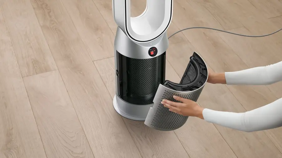 Oczyszczacz powietrza i wentylator z funkcją ogrzewania Dyson Purifier Hot+Cool Autoreact HP7A